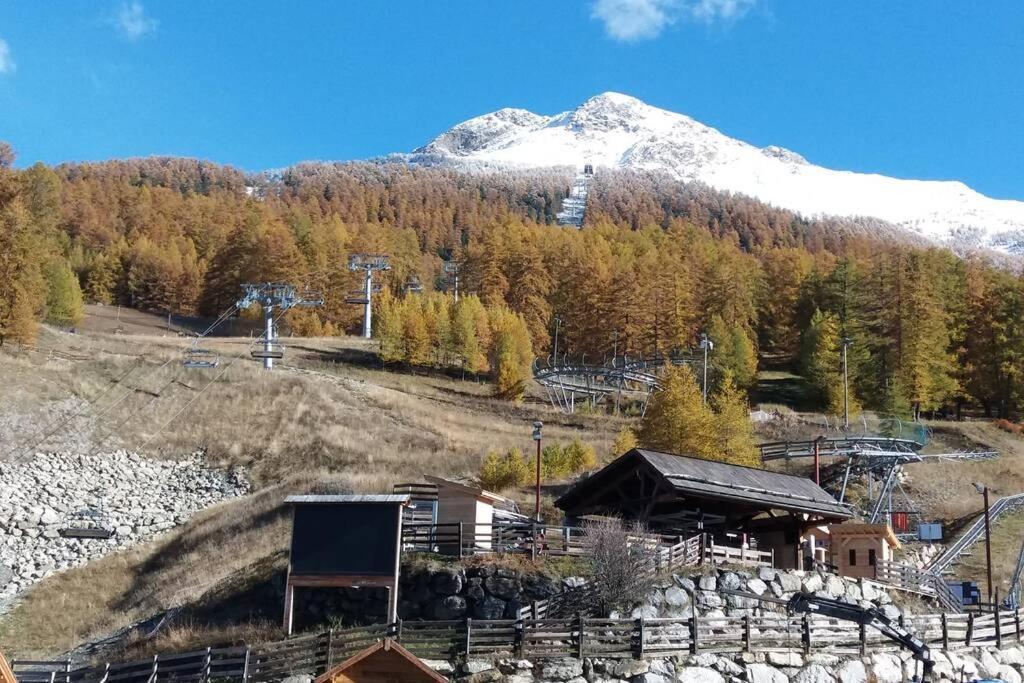 Chaleureux Appartement Au Coeur Des Orres 1800, Menage Compris レ・ゾル エクステリア 写真