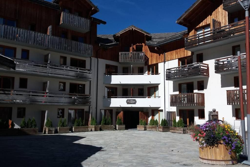 Chaleureux Appartement Au Coeur Des Orres 1800, Menage Compris レ・ゾル エクステリア 写真