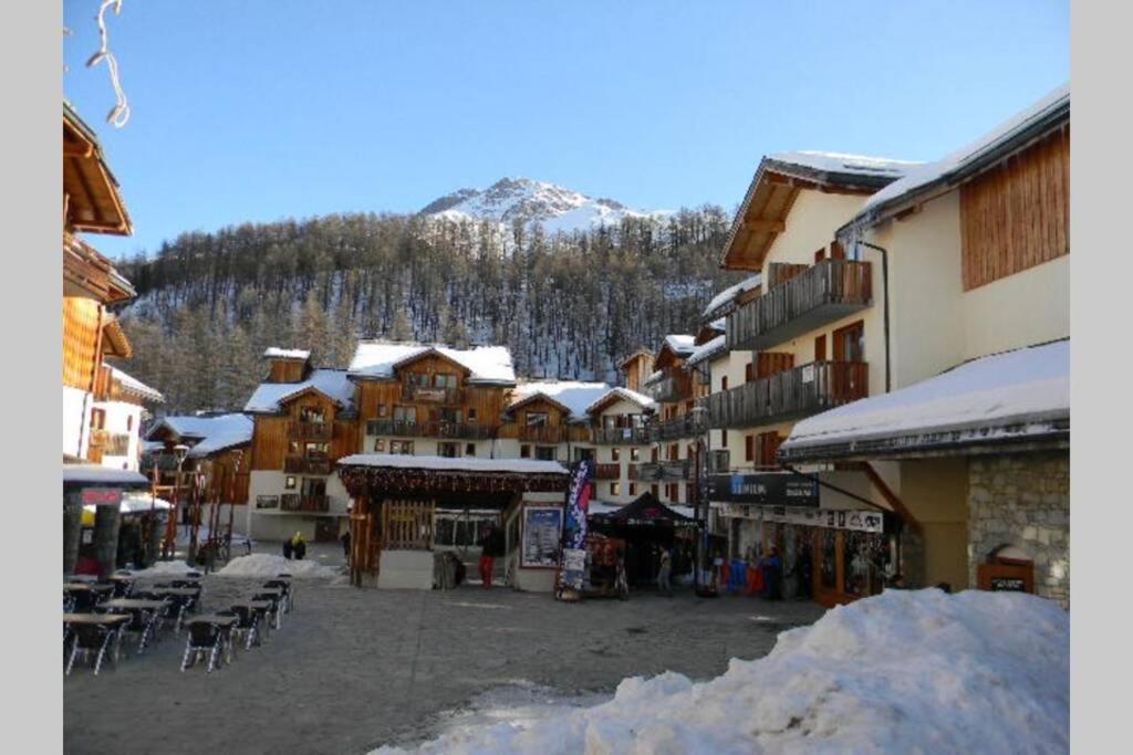 Chaleureux Appartement Au Coeur Des Orres 1800, Menage Compris レ・ゾル エクステリア 写真
