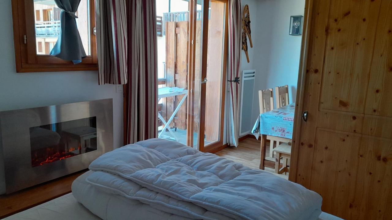 Chaleureux Appartement Au Coeur Des Orres 1800, Menage Compris レ・ゾル エクステリア 写真